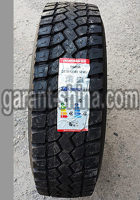 Diamondback TR689A (приводная) 215/75 R17.5 135/133L 16PR - Фото реального протеткора с этикеткой